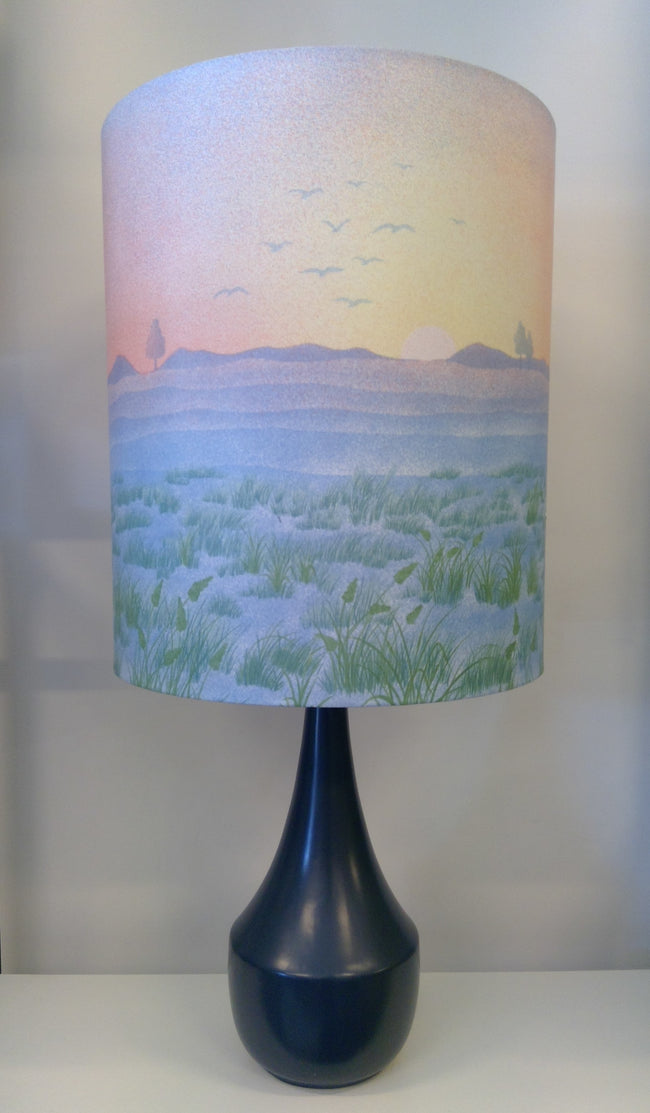 Vintage Sunset Lampshade